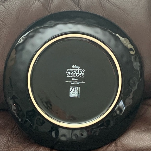 Disney Mickey Mouse Jack O’Lantern Pumpkin Halloween Dinner Plate - Picture 4 of 4